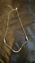 Silver tone chain