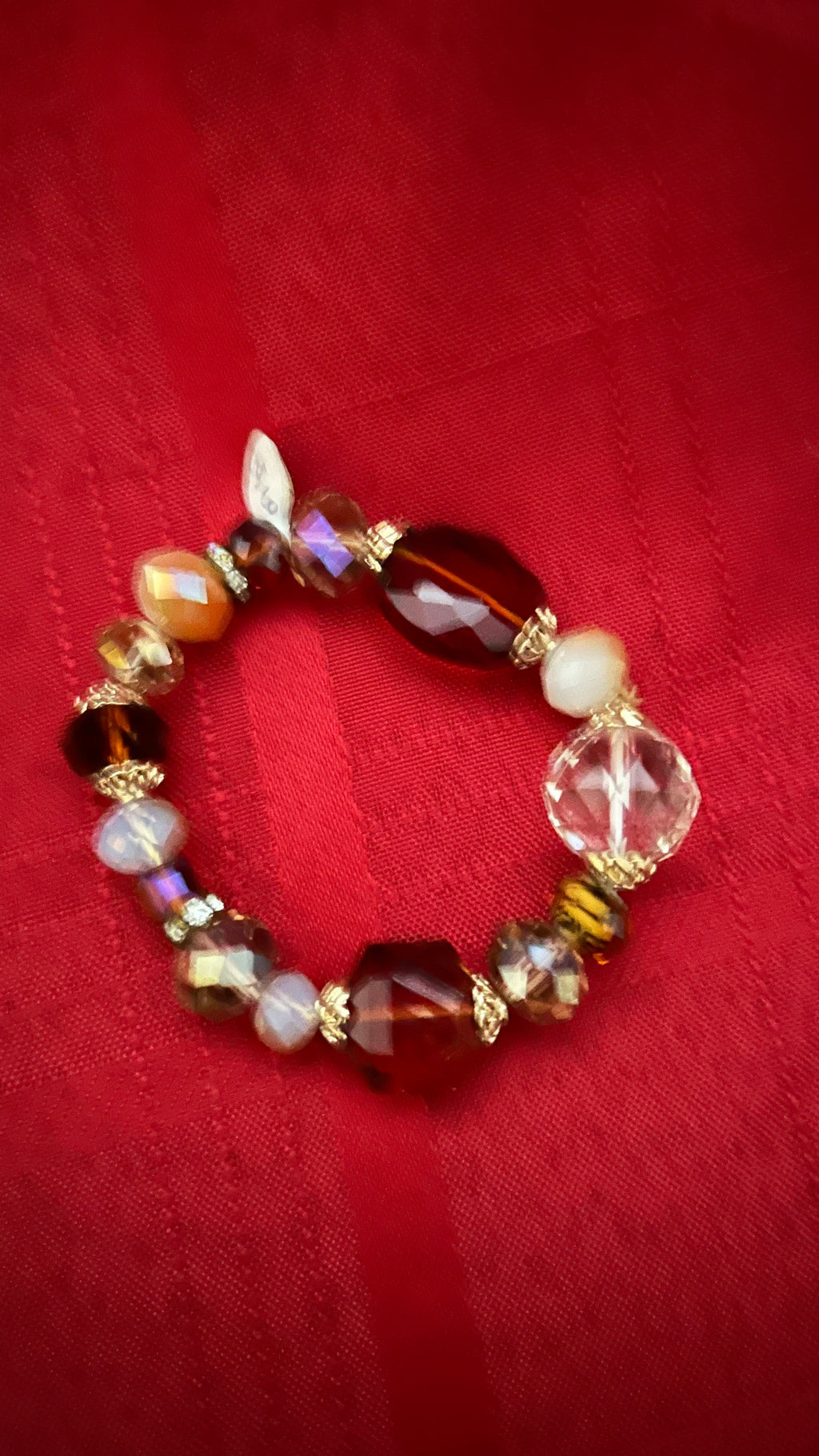 multi-bead stretch bracelet