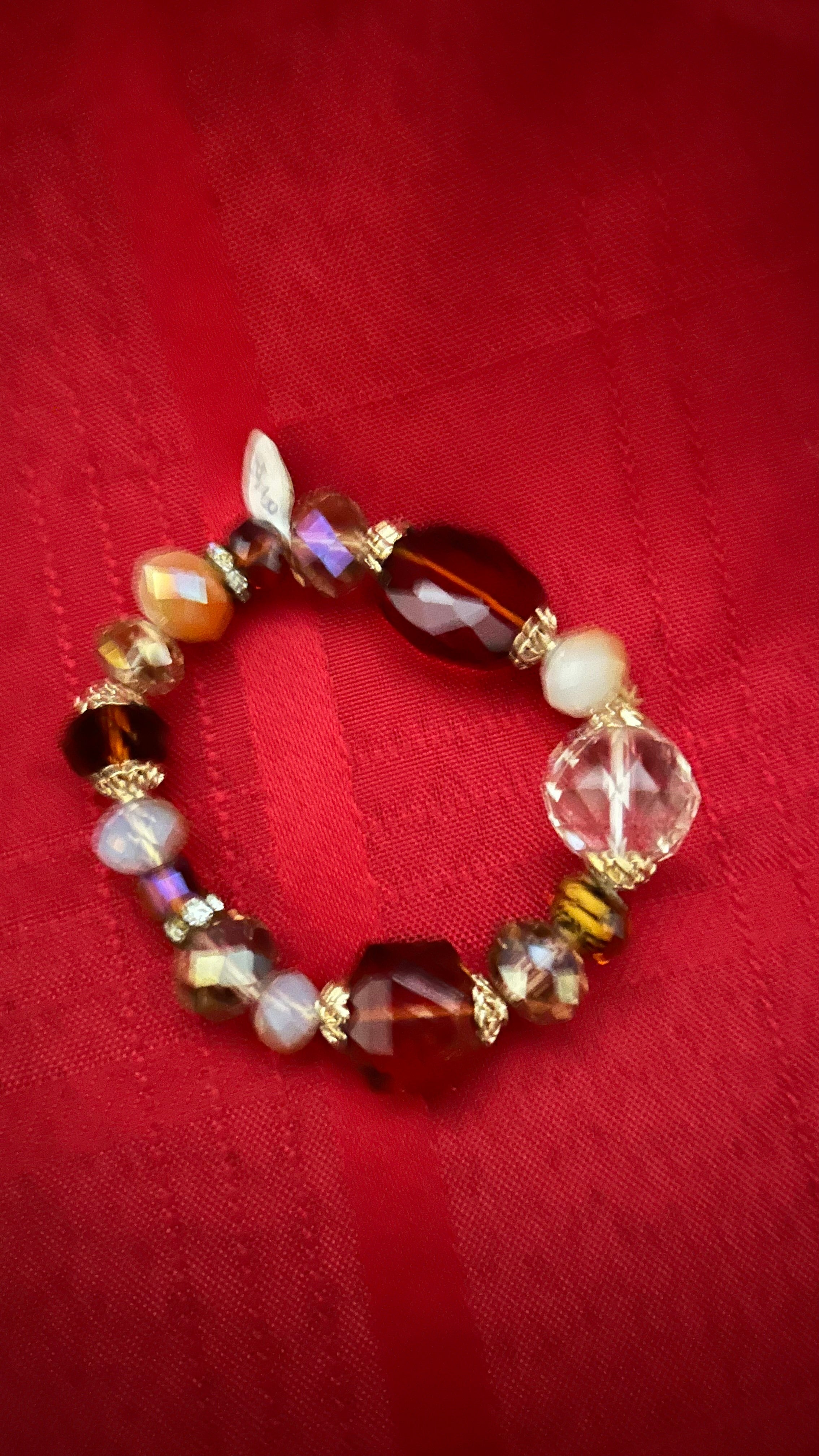 multi-bead stretch bracelet