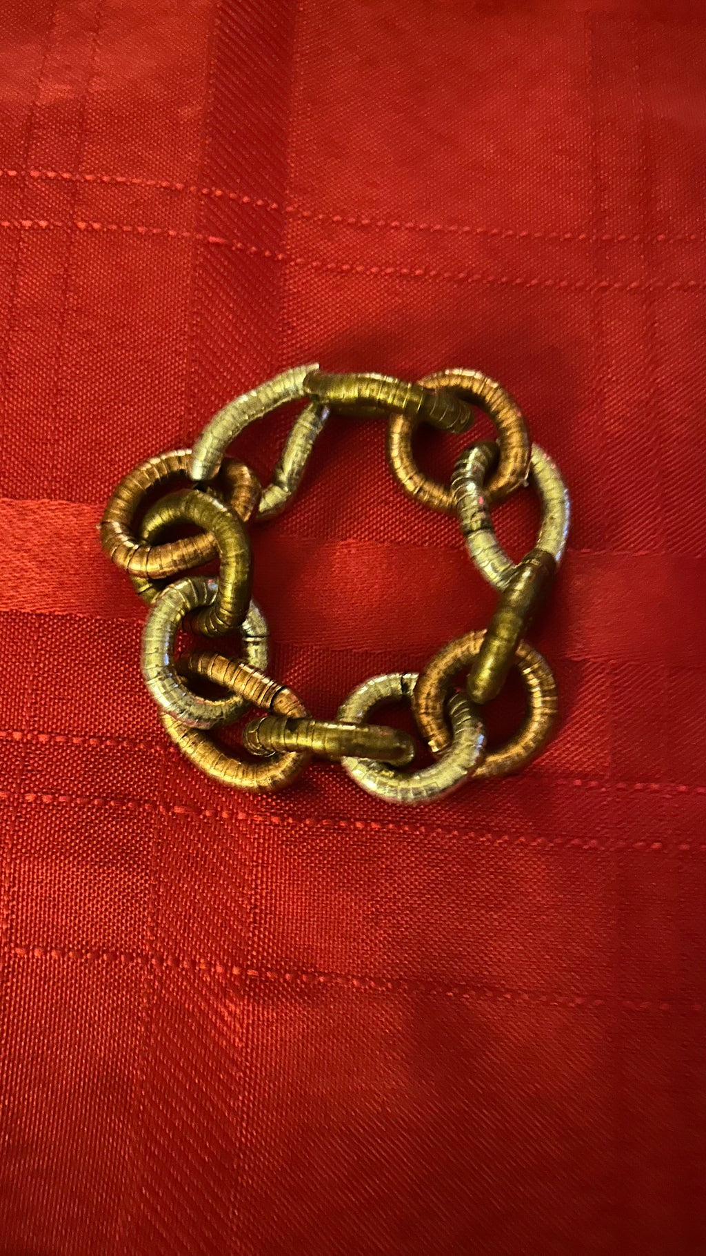 Mixed Metal Link Bracelet