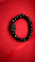 Black Obsidian
Laughing Buddha Bracelet.