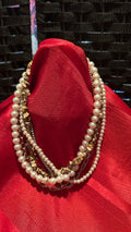 Bohemian multi strand  necklace