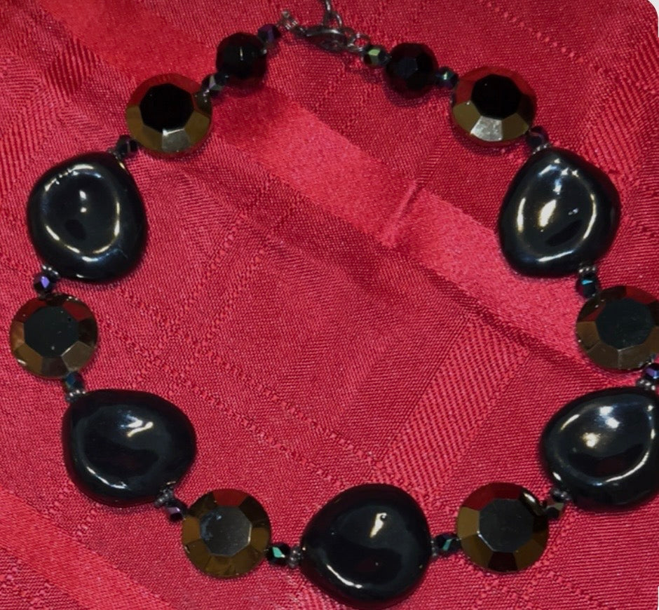 beaded statement piece