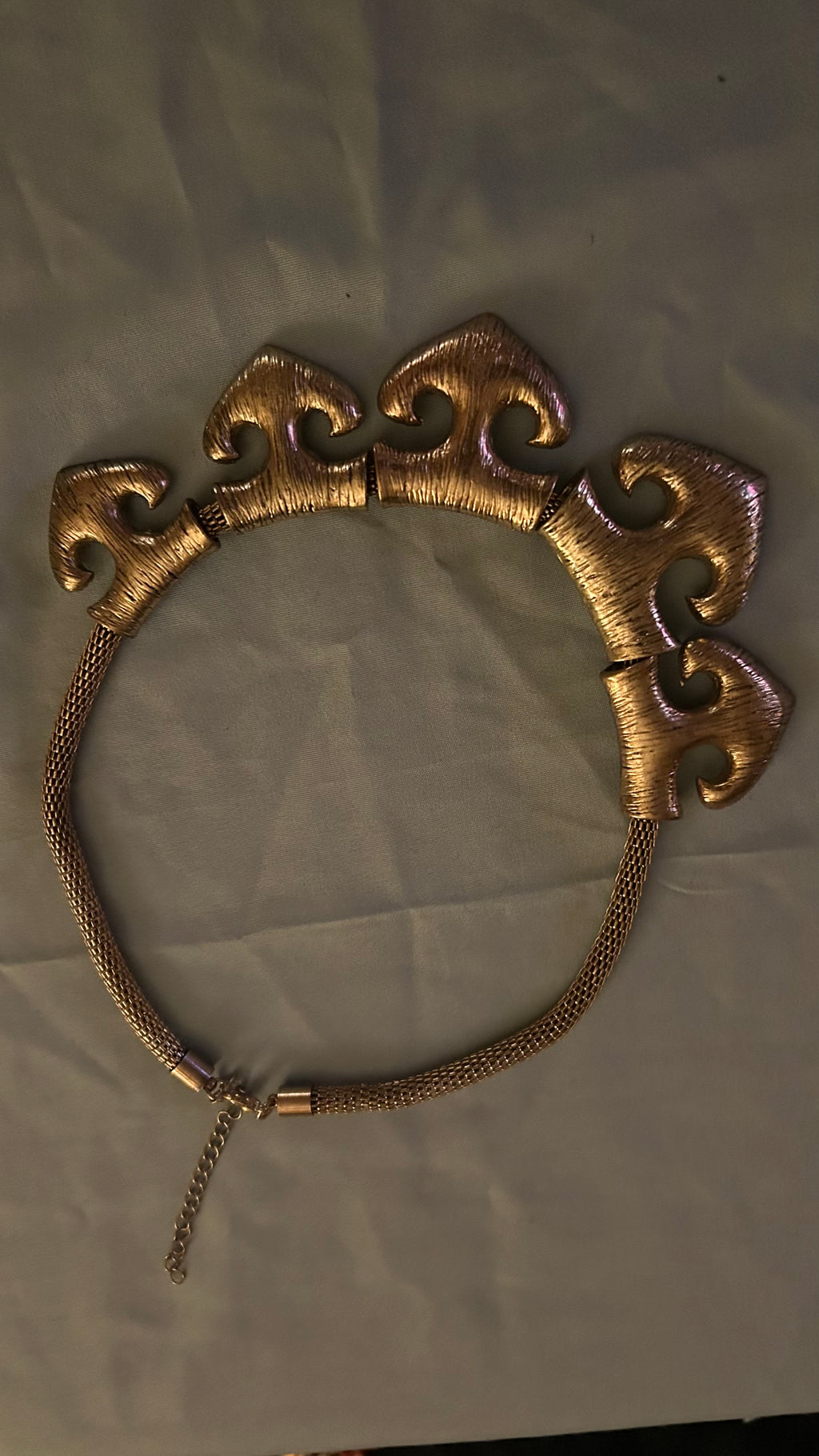 Vintage Gold-Tone Statament Collar