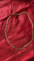 paperclip link chain necklace