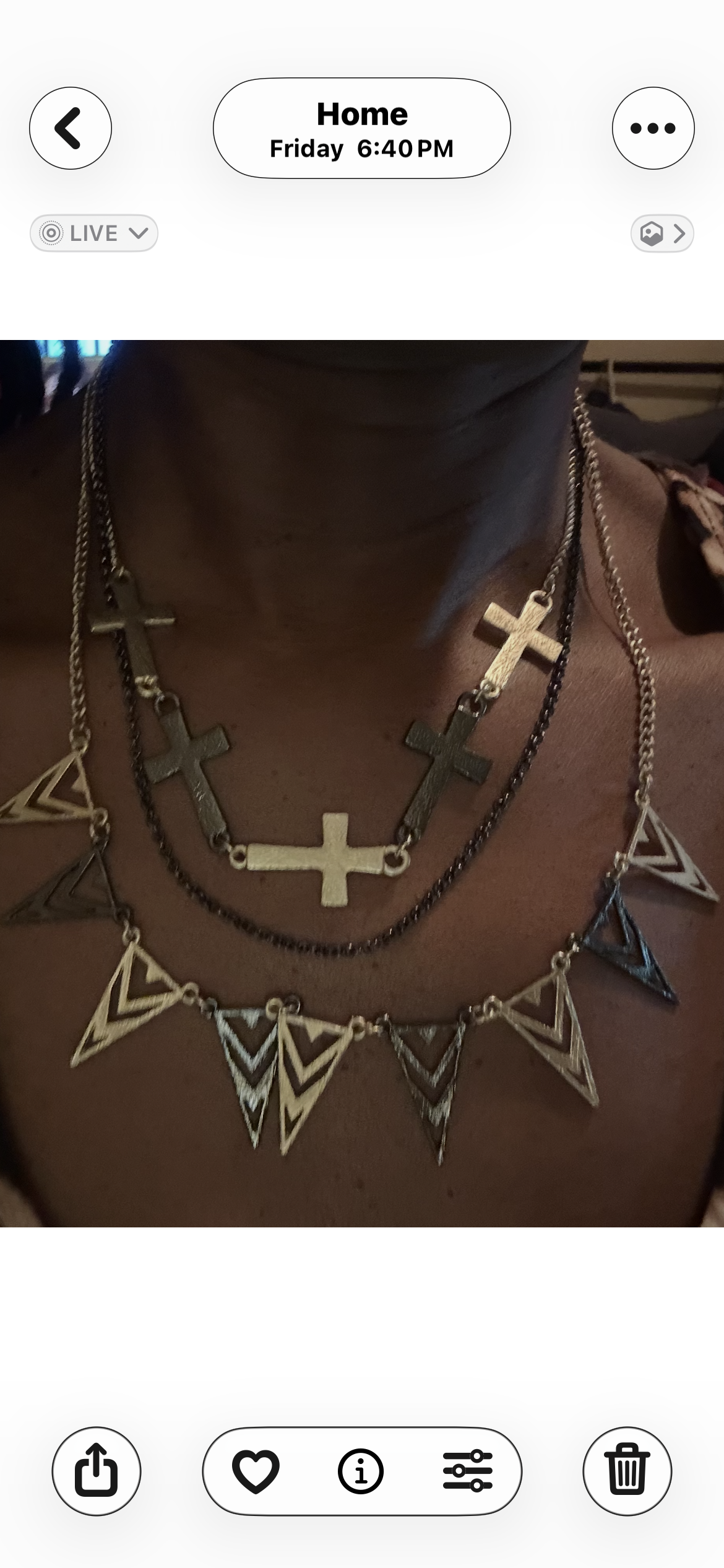 Layer statement necklace