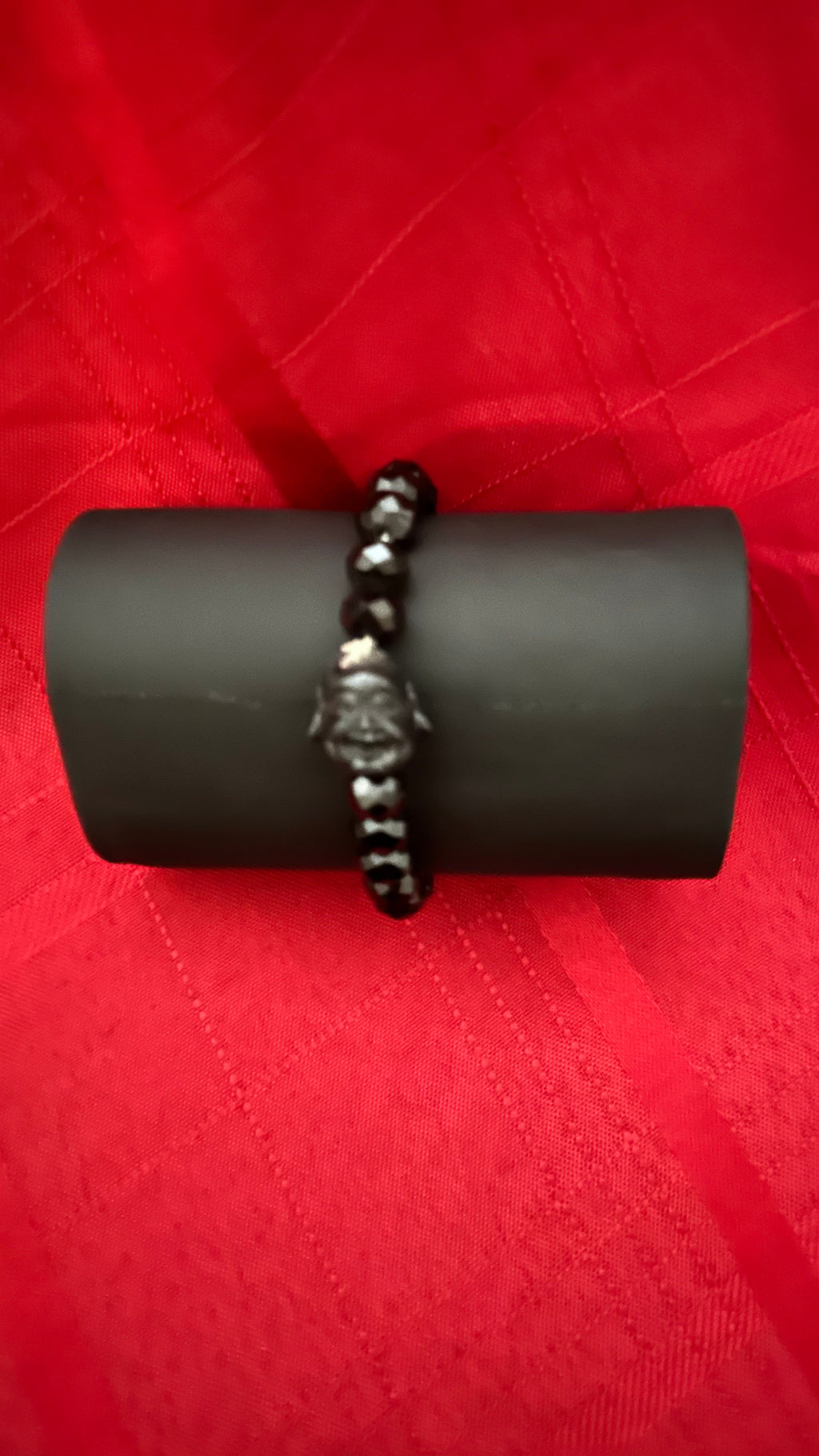 Black Obsidian
Laughing Buddha Bracelet.