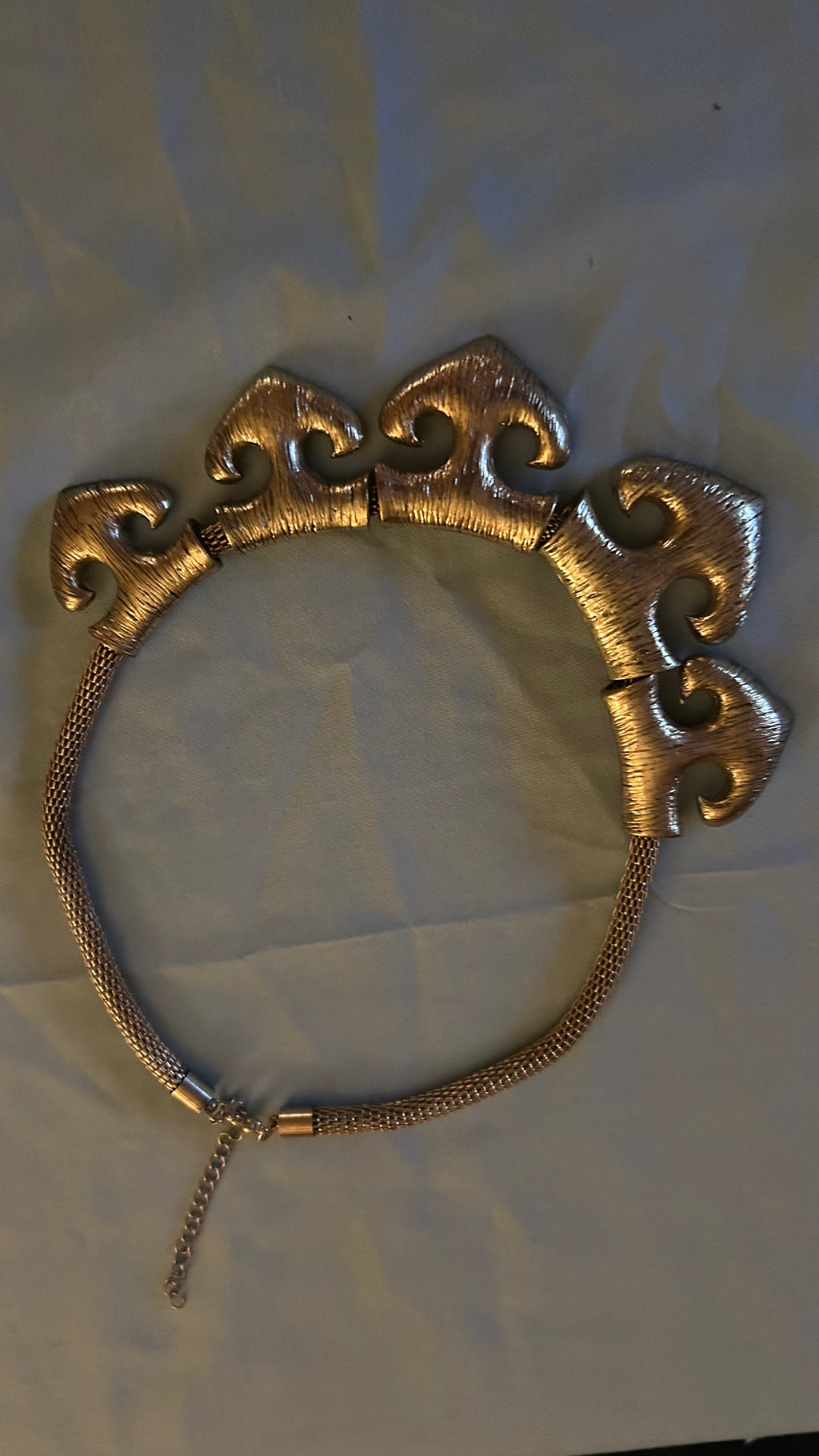 Vintage Gold-Tone Statament Collar