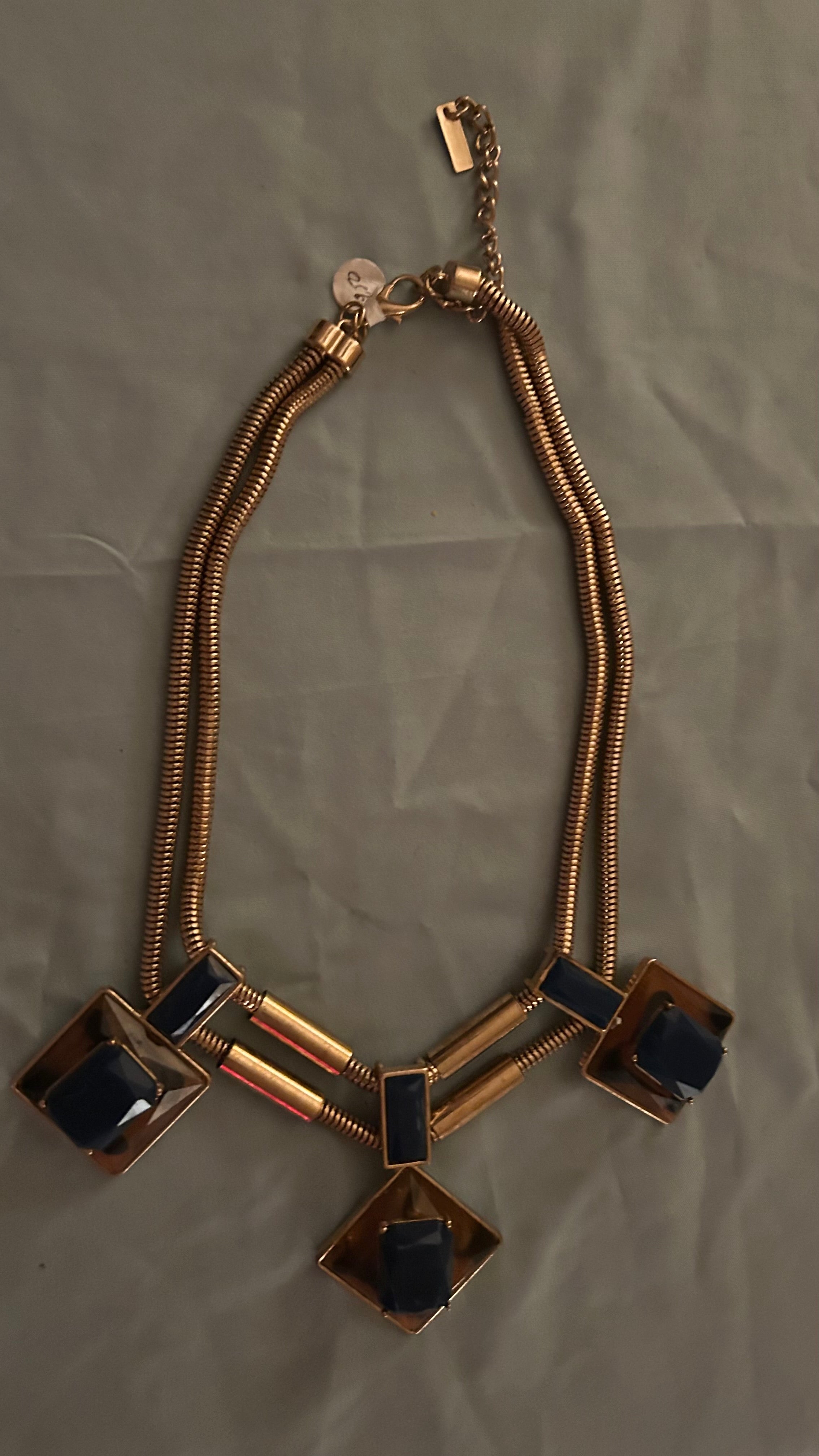 Mika Signed Statement Necklace