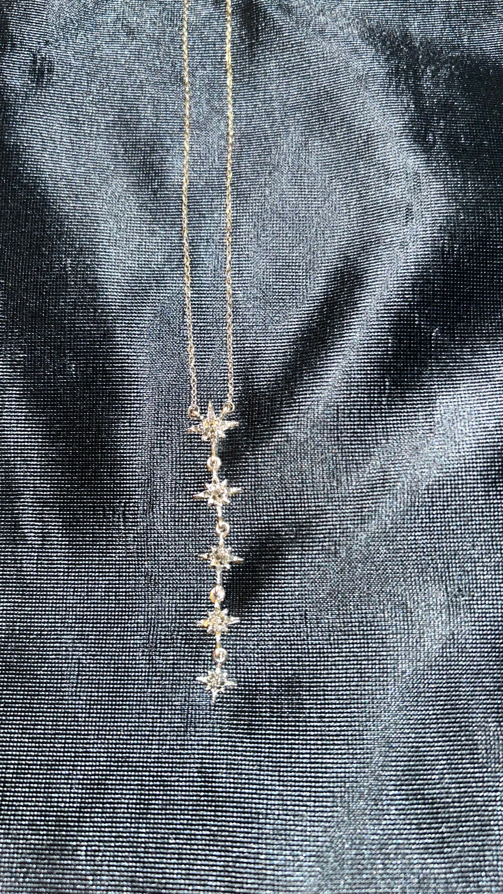celestial-themed Y-chain necklace