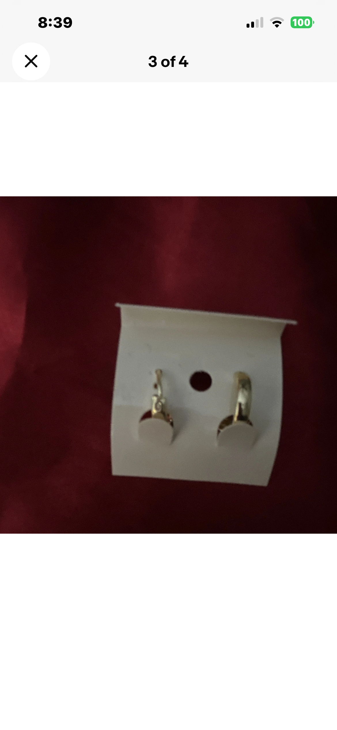 Fashion Jewelry Gold Heart Stud
Earrings Multicolor Crystal
Butterfly Closure